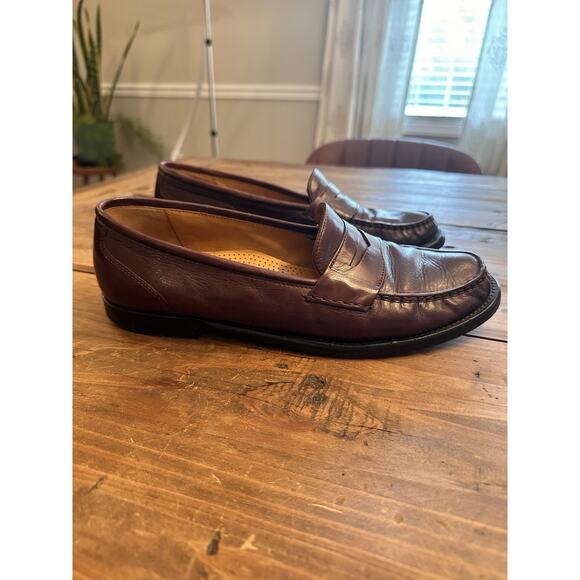 Cole Haan Men’s Size 9.5 Penny Driving Loafers Shoes Slip On Dress Shoes Leather - Picture 1 of 9